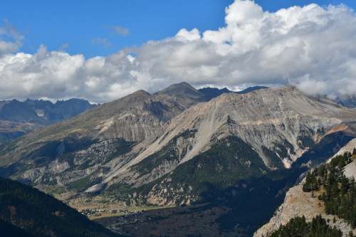 La Grande Chalanche vue de la Pointe de Pécé