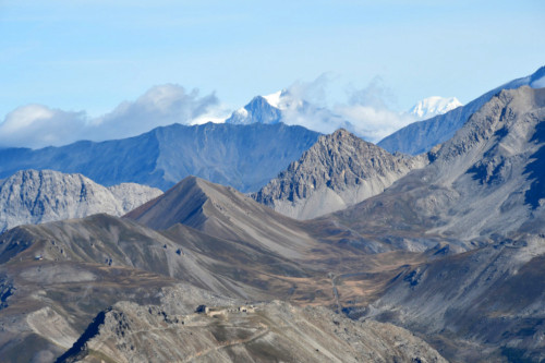 Le Pic du Lauzin vu du Grand Peygu