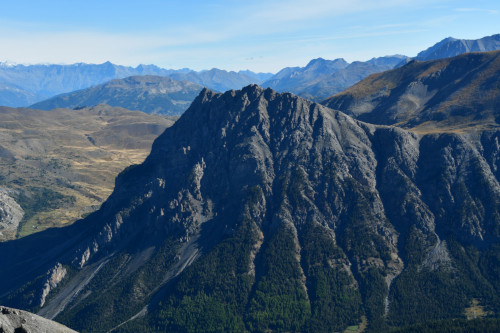 Le Lasseron vu du Grand Peygu