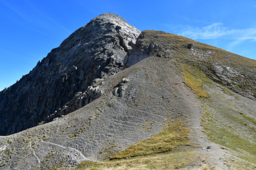 Le Grand Peygu vu du col des Peygus