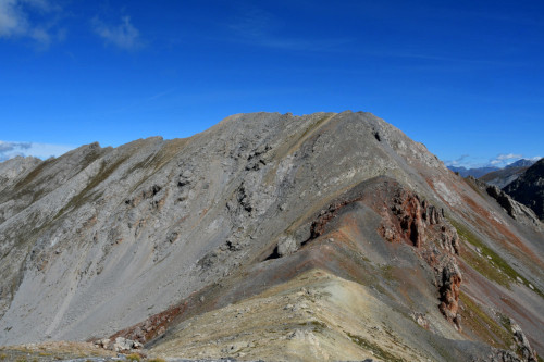 La crête des Granges vue de la crête de Buguet