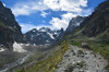 paysage hautes-alpes Moraine-laterale-du-glacier-Noir-ravin-de-l-Encoula - Argentiere-la-Bessee - Pelvoux - Moraine-laterale-du-glacier-Noir-ravin-de-l-Encoula
