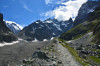 paysage hautes-alpes Moraine-laterale-du-glacier-Noir-ravin-de-l-Encoula - Argentiere-la-Bessee - Pelvoux - Moraine-laterale-du-glacier-Noir-ravin-de-l-Encoula