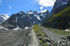 paysage hautes-alpes Moraine-laterale-du-glacier-Noir-ravin-de-l-Encoula - Argentiere-la-Bessee - Pelvoux - Moraine-laterale-du-glacier-Noir-ravin-de-l-Encoula