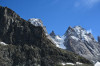 paysage hautes-alpes Aiguille-du-Pelvoux-vue-du-Glacier-Noir - Argentiere-la-Bessee - Pelvoux - Aiguille-du-Pelvoux-vue-du-Glacier-Noir