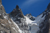 paysage hautes-alpes Aiguille-du-Pelvoux-vue-du-Glacier-Noir - Argentiere-la-Bessee - Pelvoux - Aiguille-du-Pelvoux-vue-du-Glacier-Noir