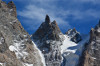 paysage hautes-alpes Aiguille-du-Pelvoux-vue-du-Glacier-Noir - Argentiere-la-Bessee - Pelvoux - Aiguille-du-Pelvoux-vue-du-Glacier-Noir