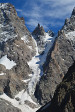 paysage hautes-alpes Aiguille-du-Pelvoux-vue-du-Glacier-Noir - Argentiere-la-Bessee - Pelvoux - Aiguille-du-Pelvoux-vue-du-Glacier-Noir