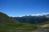 paysage hautes-alpes Massif-des-ecrins-vu-du-col-de-Buffere - Argentiere-la-Bessee - Saint-Martin-de-Queyrieres - Massif-des-ecrins-vu-du-col-de-Buffere