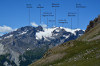 paysage hautes-alpes Massif-des-ecrins-vu-du-col-de-Buffere - Argentiere-la-Bessee - Saint-Martin-de-Queyrieres - Massif-des-ecrins-vu-du-col-de-Buffere
