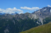 paysage hautes-alpes Massif-des-ecrins-vu-du-col-de-Buffere - Argentiere-la-Bessee - Saint-Martin-de-Queyrieres - Massif-des-ecrins-vu-du-col-de-Buffere