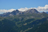 paysage hautes-alpes Massif-des-ecrins-vu-du-col-de-Buffere - Argentiere-la-Bessee - Saint-Martin-de-Queyrieres - Massif-des-ecrins-vu-du-col-de-Buffere