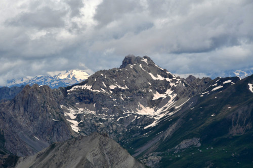 Le Pic du Béal Traversier vu du Pic d'Escreins