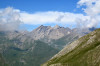 paysage hautes-alpes Pain-de-sucre-vu-du-sentier-vers-le-lac-Bleu - Queyras - Ristolas - Pain-de-Sucre-vu-du-sentier-vers-le-lac-Bleu
