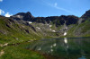 paysage hautes-alpes Cime-du-Loup-vue-du-lac-Bleu - Ubaye - Saint-Paul-sur-Ubaye - Cime-du-Loup-vue-du-lac-Bleu