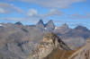 1088 / Briançonnais / Aiguilles d'Arves vues de la Pointe des Cerces