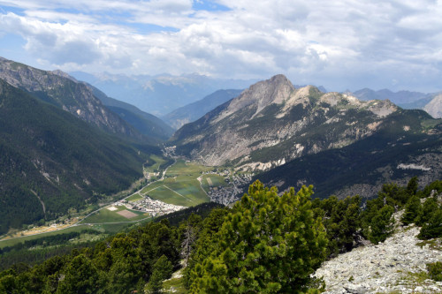 Le sommet d'Assan vu de la crête des Eysselières