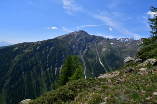 La crête de la Pendine vue de la crête de Reychard