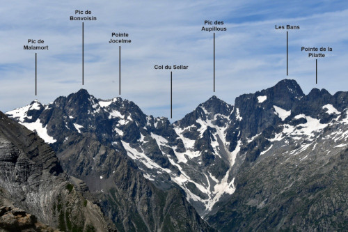 Panorama vu de la crête de Reychard