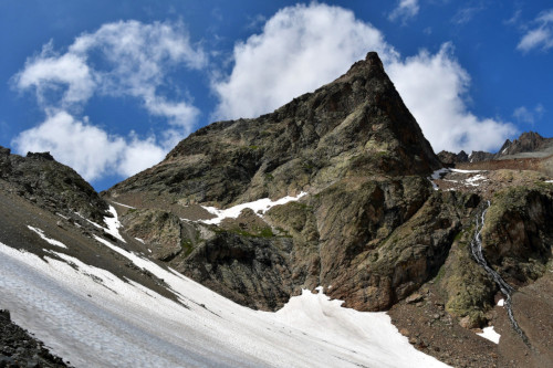 La pointe du Rascrouset vallon de Clapouse
