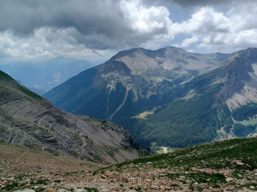 La tête de Soleil Boeuf vue des Tourettes