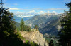 paysage hautes-alpes Crete-de-Catinat-vue-du-Belvedere-de-la-Mouriere - Guillestrois - Eygliers - Crete-de-Catinat-vue-du-Belvedere-de-la-Mouriere