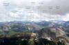 paysage hautes-alpes Le-Pain-de-Sucre-vu-de-la-Pointe-de-la-Saume - Queyras - Molines-en-Queyras - Le-Pain-de-Sucre-vu-de-la-Pointe-de-la-Saume