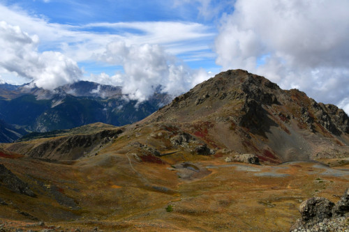 Le Chenaillet vu du Grand Charvia
