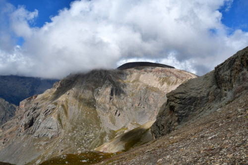 La cime de la Condamine vue de la tête des Lauzières