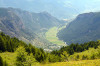 paysage hautes-alpes Le-Plan-de-Freissinieres-vu-du-Clos-Saret - Argentiere-la-Bessee - Fressinieres - Le-Plan-de-Freissinieres-vu-du-Clos-Saret