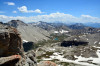 paysage hautes-alpes Pic-du-Beal-Traversier-vu-de-la-crete-de-l-Alpavin - Queyras - Arvieux - Pic-du-Beal-Traversier-vu-de-la-crete-de-l-Alpavin