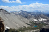 paysage hautes-alpes Pic-du-Beal-Traversier-vu-de-la-crete-de-l-Alpavin - Queyras - Arvieux - Pic-du-Beal-Traversier-vu-de-la-crete-de-l-Alpavin