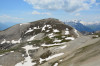 paysage hautes-alpes Roche-de-la-Moutiere-vue-de-la-crete-de-l-Alpavin - Argentiere-la-Bessee - La-Roche-de-Rame - Roche-de-la-Moutiere-vue-de-la-crete-de-l-Alpavin