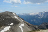 paysage hautes-alpes Roche-de-la-Moutiere-vue-de-la-crete-de-l-Alpavin - Argentiere-la-Bessee - La-Roche-de-Rame - Roche-de-la-Moutiere-vue-de-la-crete-de-l-Alpavin