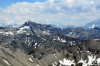 paysage hautes-alpes Pic-du-Beal-Traversier-vu-de-la-crete-de-l-Alpavin - Queyras - Arvieux - Pic-du-Beal-Traversier-vu-de-la-crete-de-l-Alpavin