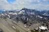 paysage hautes-alpes Pic-du-Beal-Traversier-vu-de-la-crete-de-l-Alpavin - Queyras - Arvieux - Pic-du-Beal-Traversier-vu-de-la-crete-de-l-Alpavin