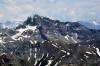 paysage hautes-alpes Pic-du-Beal-Traversier-vu-de-la-crete-de-l-Alpavin - Queyras - Arvieux - Pic-du-Beal-Traversier-vu-de-la-crete-de-l-Alpavin