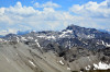 paysage hautes-alpes Pic-du-Beal-Traversier-vu-de-la-crete-de-l-Alpavin - Queyras - Arvieux - Pic-du-Beal-Traversier-vu-de-la-crete-de-l-Alpavin