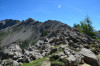 paysage hautes-alpes La-Tome-la-Roche-de-la-Moutiere-et-le-pic-du-Bonhomme - Argentiere-la-Bessee - Saint-Martin-de-Queyrieres - La-Tome-la-Roche-de-la-Moutiere-et-le-pic-du-Bonhomme
