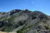 paysage hautes-alpes La-Tome-la-Roche-de-la-Moutiere-et-le-pic-du-Bonhomme - Argentiere-la-Bessee - Saint-Martin-de-Queyrieres - La-Tome-la-Roche-de-la-Moutiere-et-le-pic-du-Bonhomme