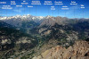 paysage hautes-alpes Les-Ecrins-vus-depuis-la-Tete-du-Puy - Argentiere-la-Bessee - Pelvoux - Les-Ecrins-vus-depuis-la-Tete-du-Puy