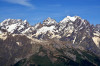 paysage hautes-alpes Les-Ecrins-vus-depuis-la-Tete-du-Puy - Argentiere-la-Bessee - Pelvoux - Les-Ecrins-vus-depuis-la-Tete-du-Puy