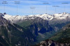 paysage hautes-alpes Petit-et-Grand-Pinier-vus-de-la-Tete-du-Puy - Argentiere-la-Bessee - Champcella - Petit-et-Grand-Pinier-vus-de-la-Tete-du-Puy
