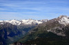 paysage hautes-alpes Petit-et-Grand-Pinier-vus-de-la-Tete-du-Puy - Argentiere-la-Bessee - Champcella - Petit-et-Grand-Pinier-vus-de-la-Tete-du-Puy