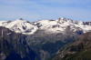 paysage hautes-alpes Petit-et-Grand-Pinier-vus-de-la-Tete-du-Puy - Argentiere-la-Bessee - Champcella - Petit-et-Grand-Pinier-vus-de-la-Tete-du-Puy