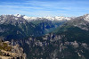 paysage hautes-alpes Petit-et-Grand-Pinier-vus-de-la-Tete-du-Puy - Argentiere-la-Bessee - Champcella - Petit-et-Grand-Pinier-vus-de-la-Tete-du-Puy