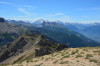 paysage hautes-alpes La-Font-Sancte-vue-depuis-la-Tete-du-Puy - Queyras - Ceillac - La-Font-Sancte-vue-depuis-la-Tete-du-Puy