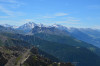 paysage hautes-alpes La-Font-Sancte-vue-depuis-la-Tete-du-Puy - Queyras - Ceillac - La-Font-Sancte-vue-depuis-la-Tete-du-Puy