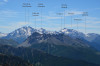 paysage hautes-alpes La-Font-Sancte-vue-depuis-la-Tete-du-Puy - Queyras - Ceillac - La-Font-Sancte-vue-depuis-la-Tete-du-Puy