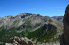 paysage hautes-alpes La-Tome-la-Roche-de-la-Moutiere-et-le-pic-du-Bonhomme - Argentiere-la-Bessee - Saint-Martin-de-Queyrieres - La-Tome-la-Roche-de-la-Moutiere-et-le-pic-du-Bonhomme